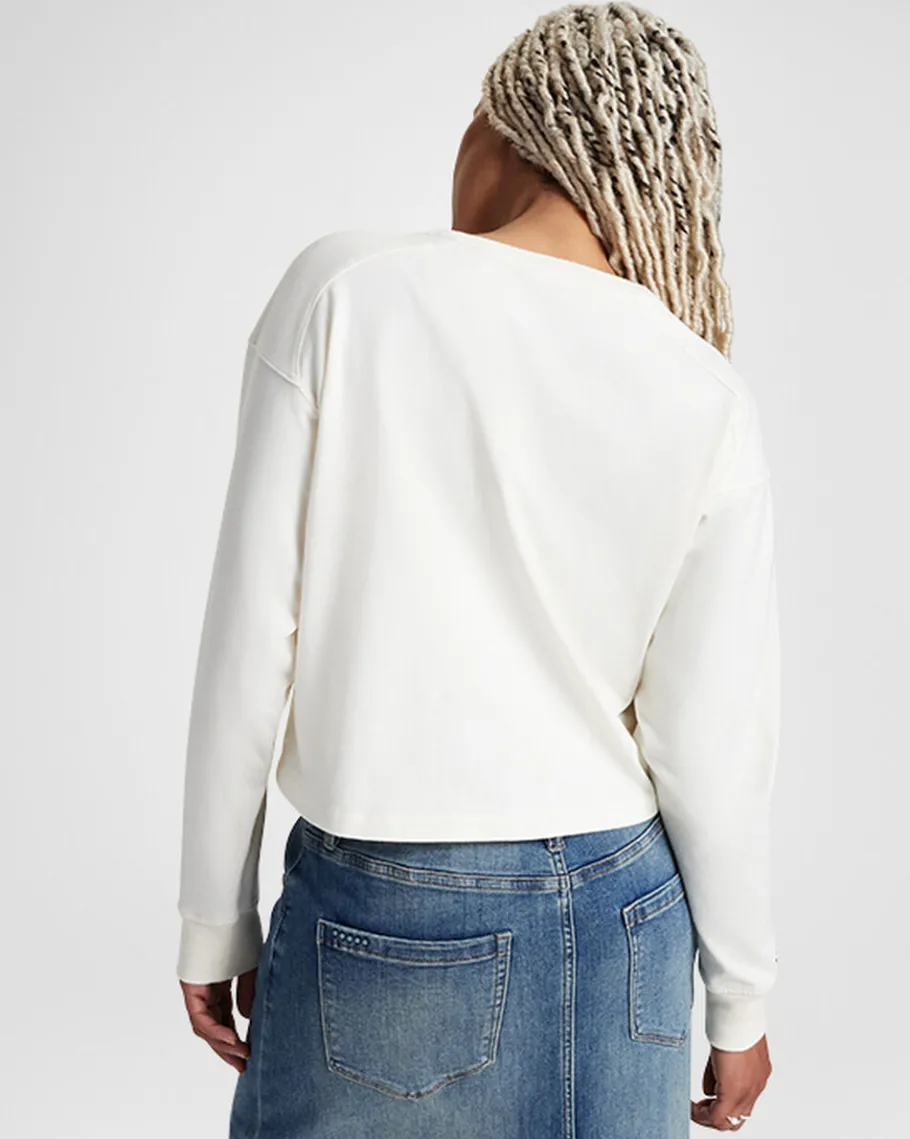 Converse Boxy Long-Sleeve T-Shirt*Mujer Partes De Arriba Y Camisetas | Chaquetas Y Sudaderas