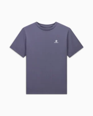 Converse Camiseta de ajuste estándar Go-To Embroidered Star Chevron*Hombre Partes De Arriba Y Camisetas