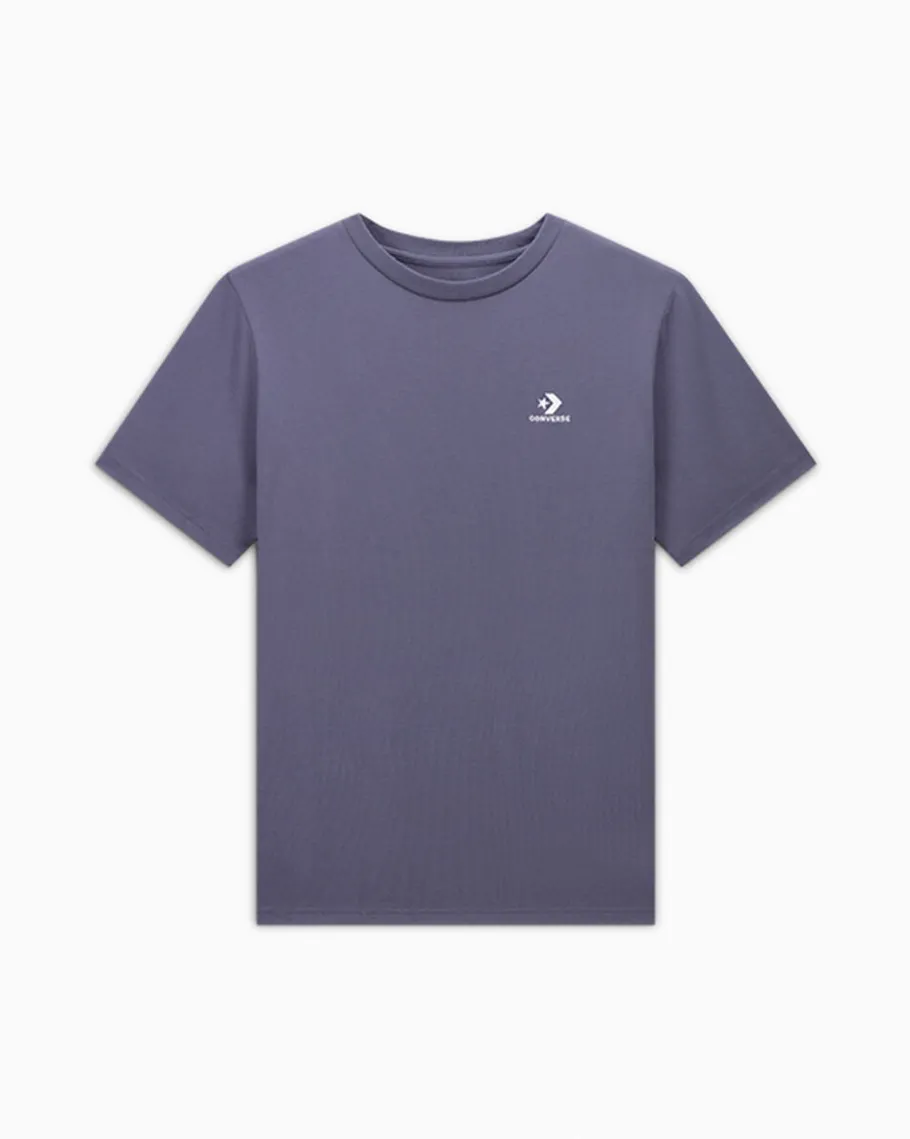 Converse Camiseta de ajuste estándar Go-To Embroidered Star Chevron*Hombre Partes De Arriba Y Camisetas