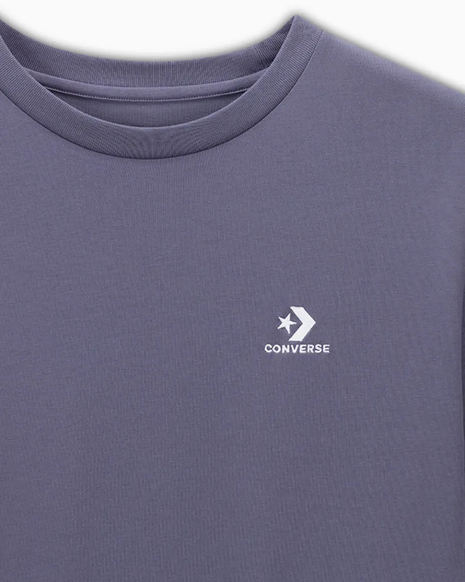 Converse Camiseta de ajuste estándar Go-To Embroidered Star Chevron*Hombre Partes De Arriba Y Camisetas