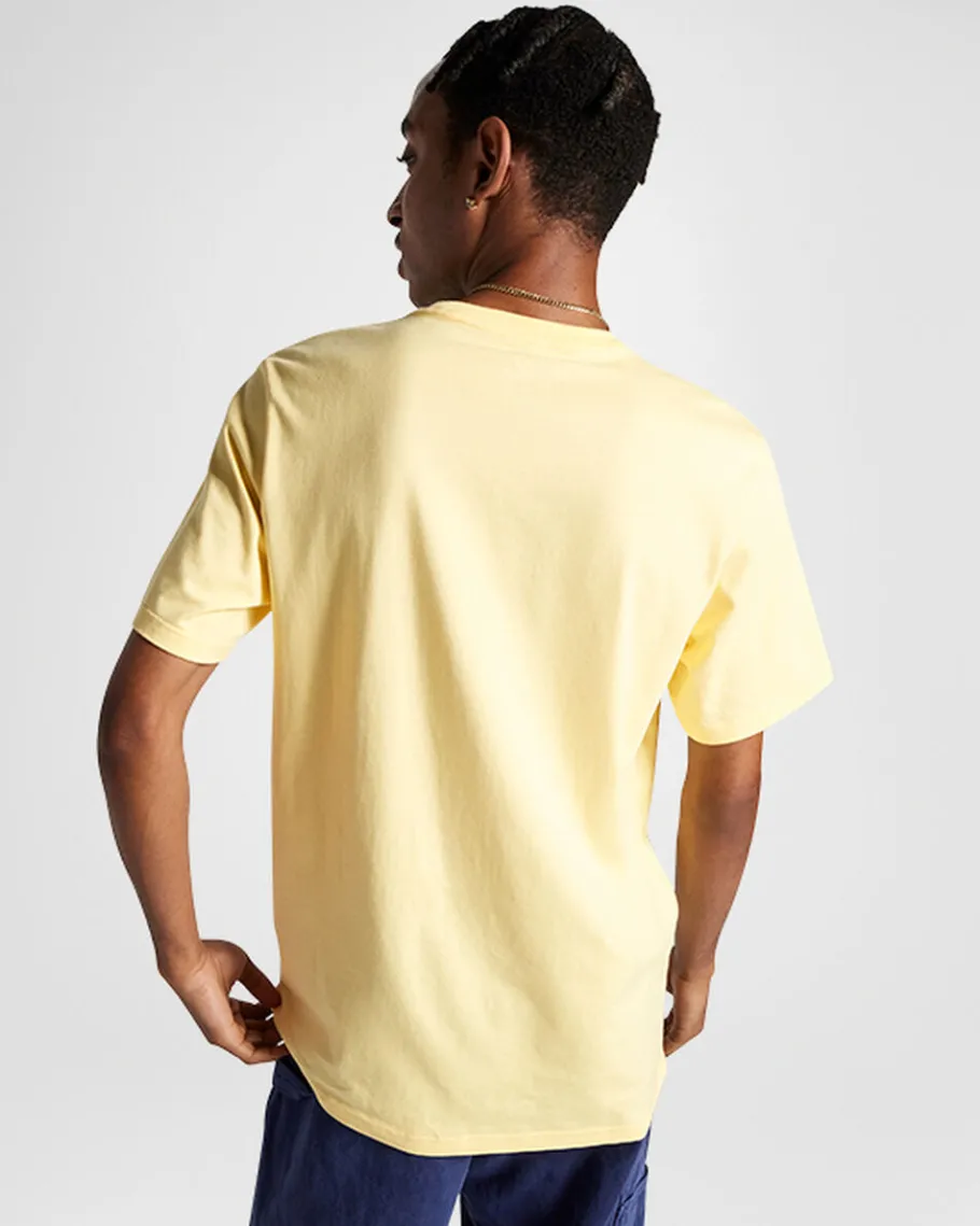 Converse Camiseta de ajuste estándar Go-To Embroidered Star Chevron*Hombre Partes De Arriba Y Camisetas