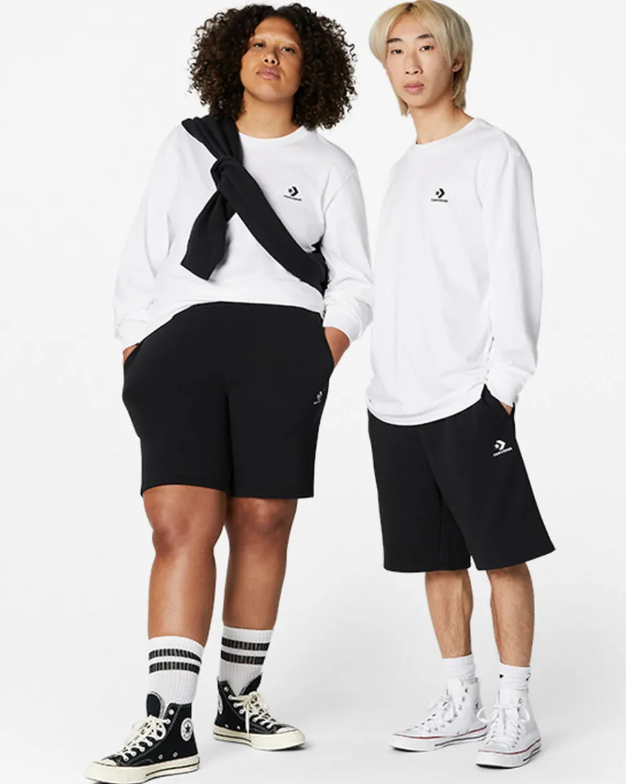 Converse Camiseta de ajuste estándar Go-To Embroidered Star Chevron*Mujer Partes De Arriba Y Camisetas | Partes De Arriba Y Camisetas