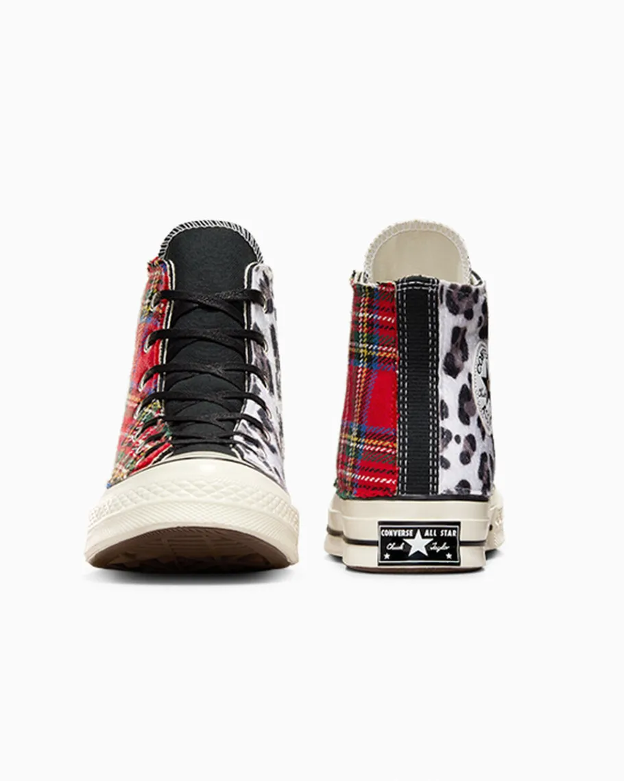 Converse Chuck 70 Cheetah + Tartan*Mujer Corte Alto