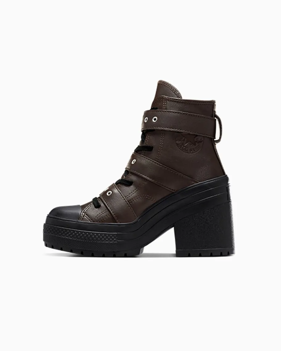 Converse Chuck 70 De Luxe Heel Leather & Buckles*Mujer Corte Alto | Botas