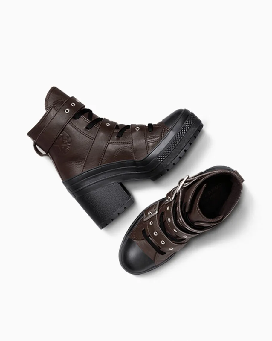 Converse Chuck 70 De Luxe Heel Leather & Buckles*Mujer Corte Alto | Botas