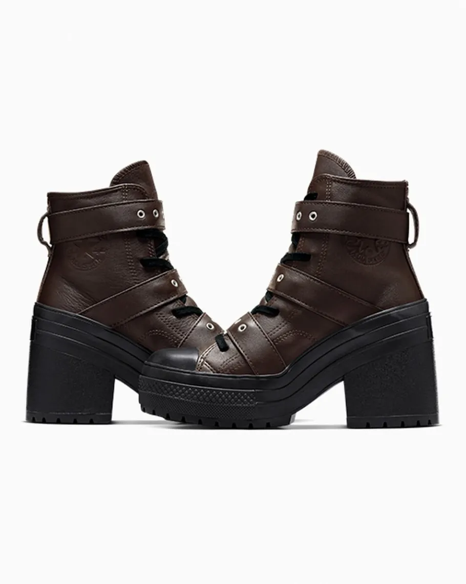 Converse Chuck 70 De Luxe Heel Leather & Buckles*Mujer Corte Alto | Botas