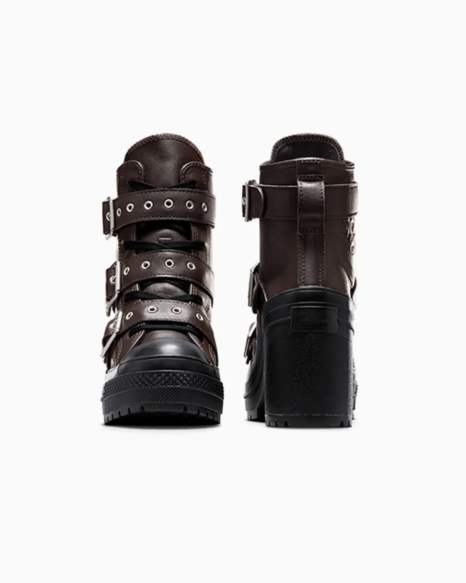 Converse Chuck 70 De Luxe Heel Leather & Buckles*Mujer Corte Alto | Botas