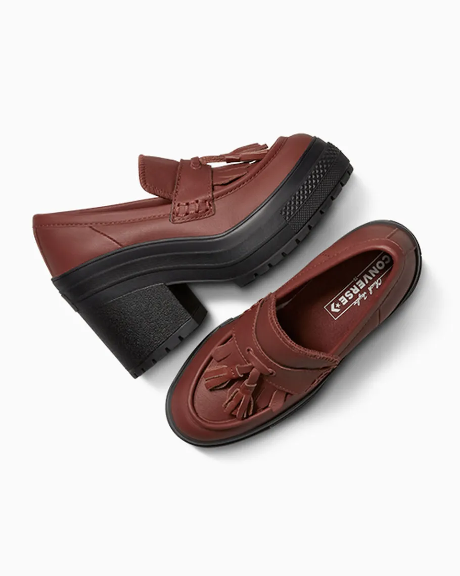 Converse Chuck 70 De Luxe Heel Loafer Platform Leather*Mujer Corte Bajo | Plataformas