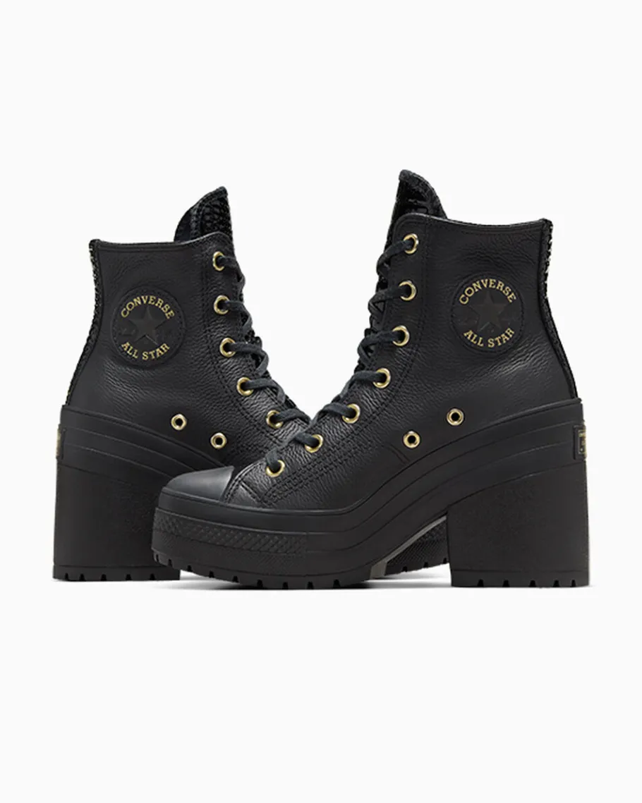 Converse Chuck 70 De Luxe Heel Platform Leather*Mujer Corte Alto | Plataformas