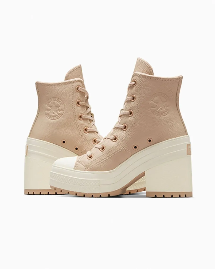 Converse Chuck 70 De Luxe Heel Platform Weatherized Leather*Mujer Corte Alto | Plataformas