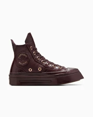 Converse Chuck 70 De Luxe Squared Leather*Mujer Corte Alto | Tacón/Cuña