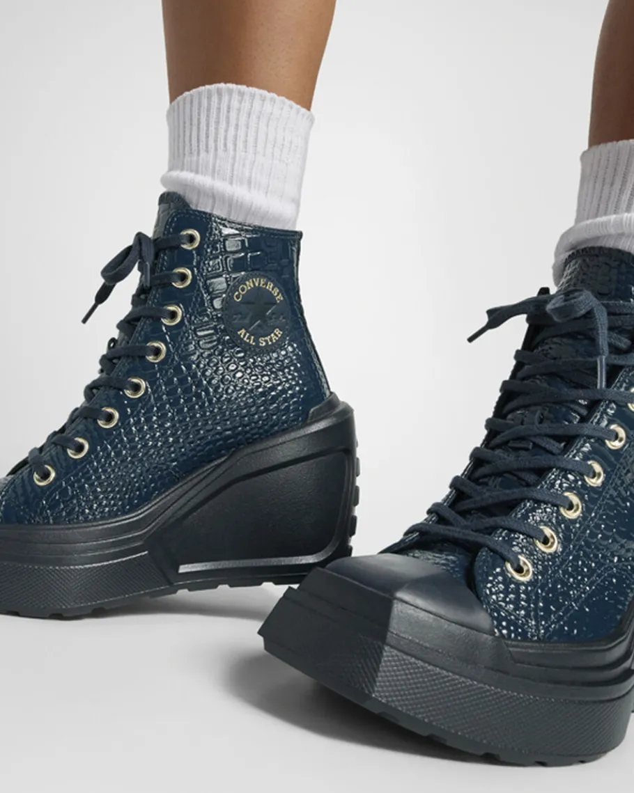 Converse Chuck 70 De Luxe Wedge Platform Leather*Mujer Corte Alto | Plataformas