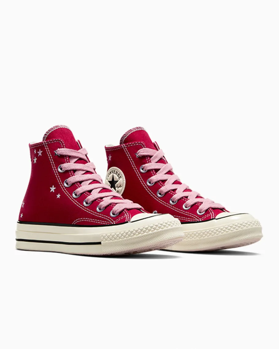 Converse Chuck 70 Embroidered Stars*Mujer Corte Alto