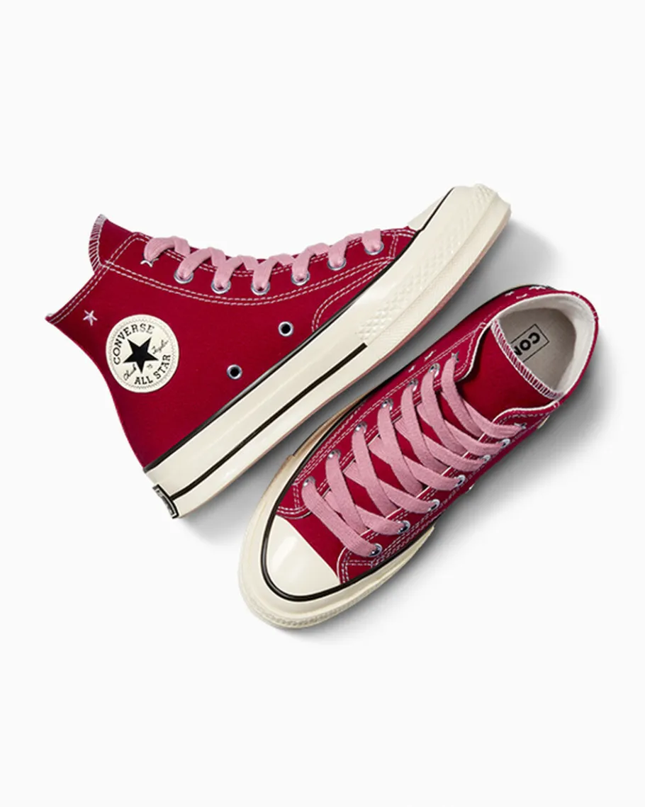 Converse Chuck 70 Embroidered Stars*Mujer Corte Alto