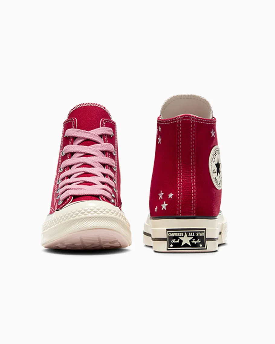 Converse Chuck 70 Embroidered Stars*Mujer Corte Alto