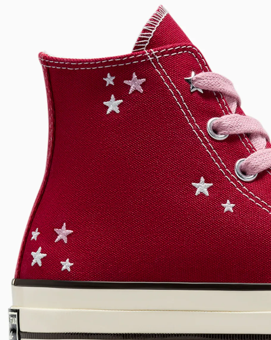 Converse Chuck 70 Embroidered Stars*Mujer Corte Alto
