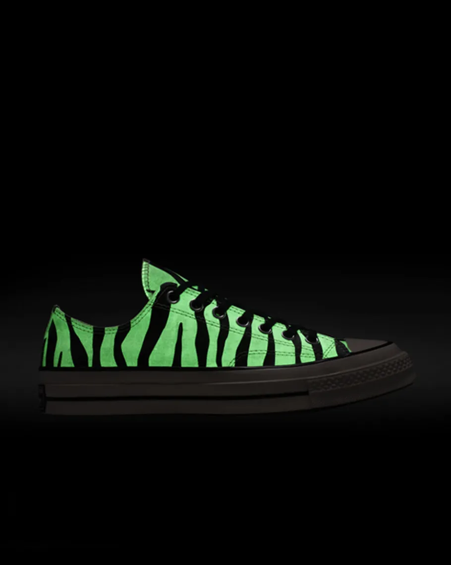 Converse Chuck 70 Glow-In-The-Dark Zebra Print*Mujer Corte Bajo | Corte Bajo