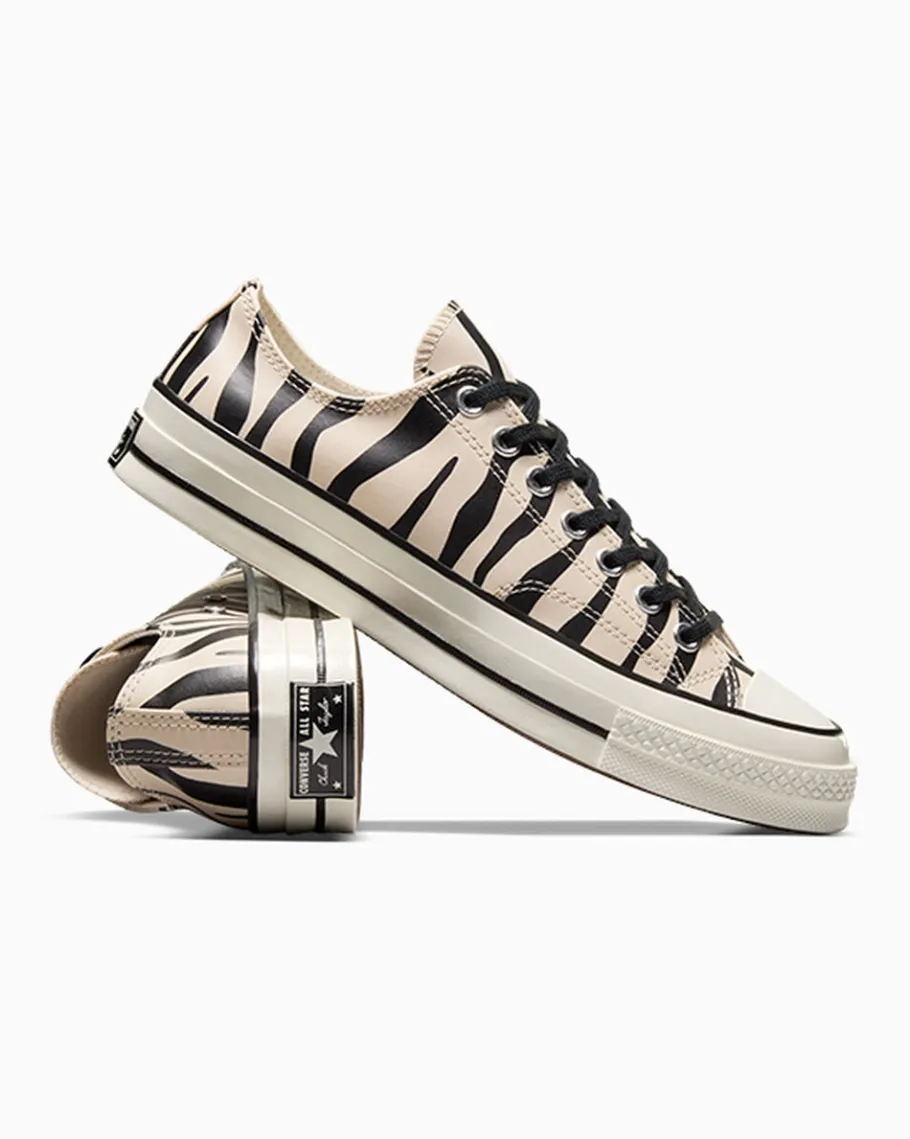 Converse Chuck 70 Glow-In-The-Dark Zebra Print*Mujer Corte Bajo | Corte Bajo