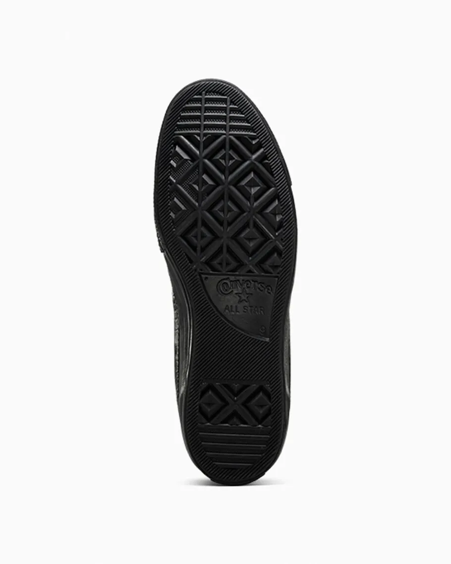 Converse Chuck 70 LTD Mono Black Premium Leather*Mujer Corte Alto | Corte Alto