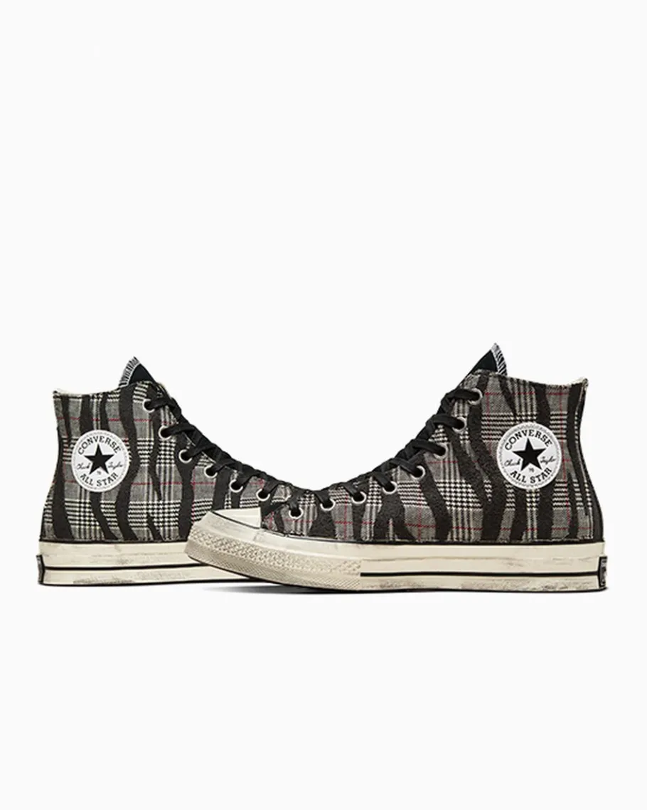Converse Chuck 70 Zebra & Houndstooth*Mujer Corte Alto