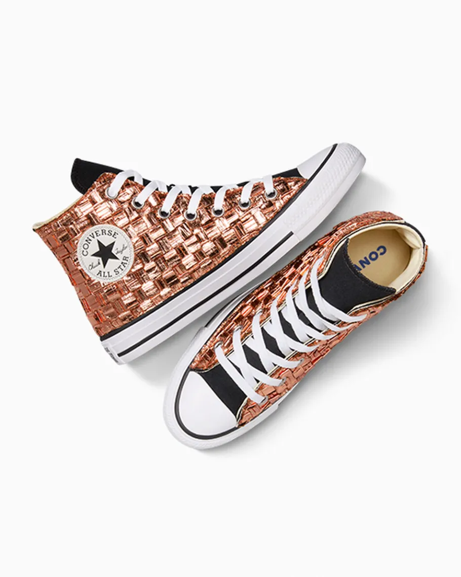 Converse Chuck Taylor All Star Braided Metallic*Mujer Corte Alto