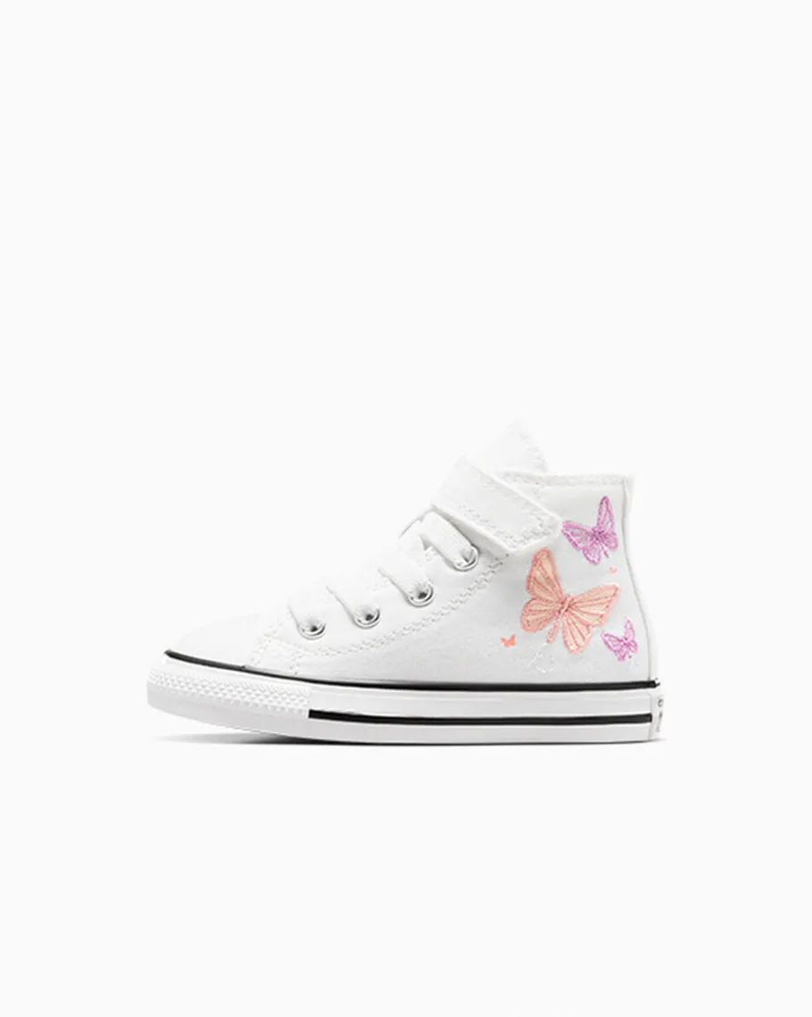 Converse Chuck Taylor All Star Easy On Butterflies*Niños Fáciles De Quitar Y De Poner