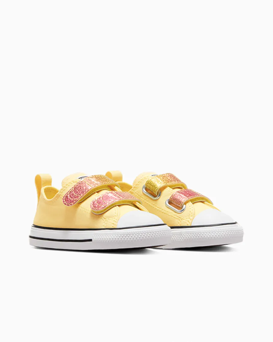 Converse Chuck Taylor All Star Easy On Citrus Glitz*Niños Corte Bajo | Fáciles De Quitar Y De Poner