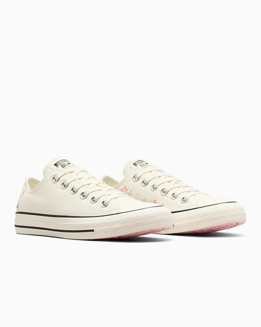 Converse Chuck Taylor All Star Embroidered Little Flowers*Mujer Corte Bajo