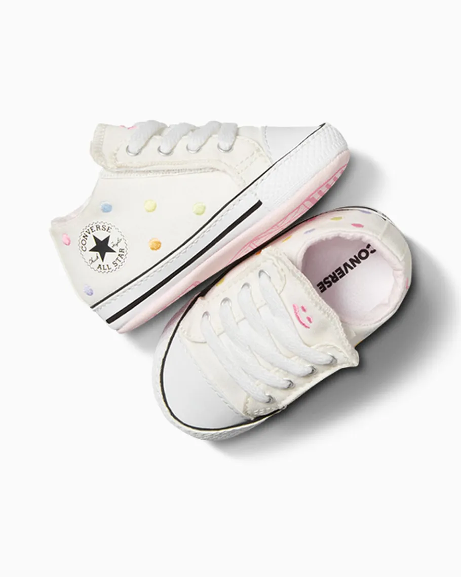 Converse Chuck Taylor All Star Embroidered Polka Dots Easy On*Niños Corte Bajo | Bebé E Infantil (0-4 Años)