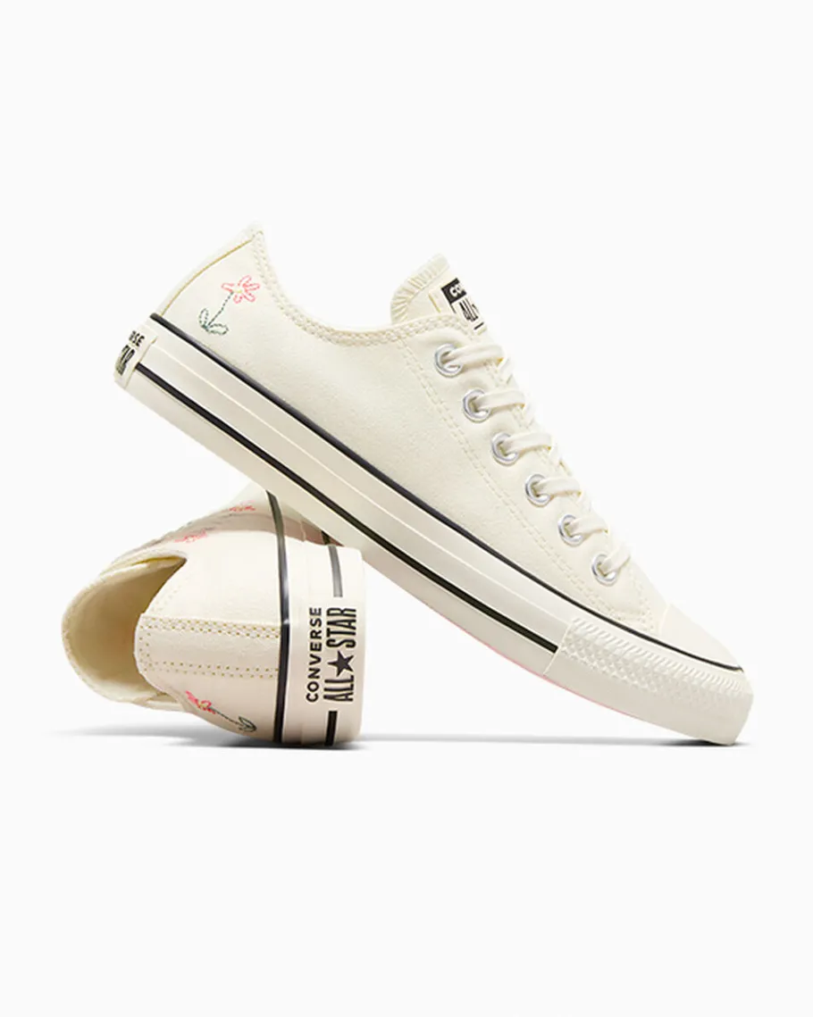 Converse Chuck Taylor All Star Embroidered Little Flowers*Mujer Corte Bajo