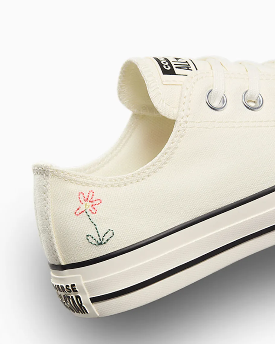 Converse Chuck Taylor All Star Embroidered Little Flowers*Mujer Corte Bajo