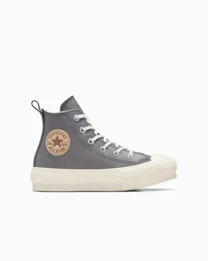 Converse Chuck Taylor All Star EVA Lift Platform Fleece-Lined Leather*Niños Niña | Botas