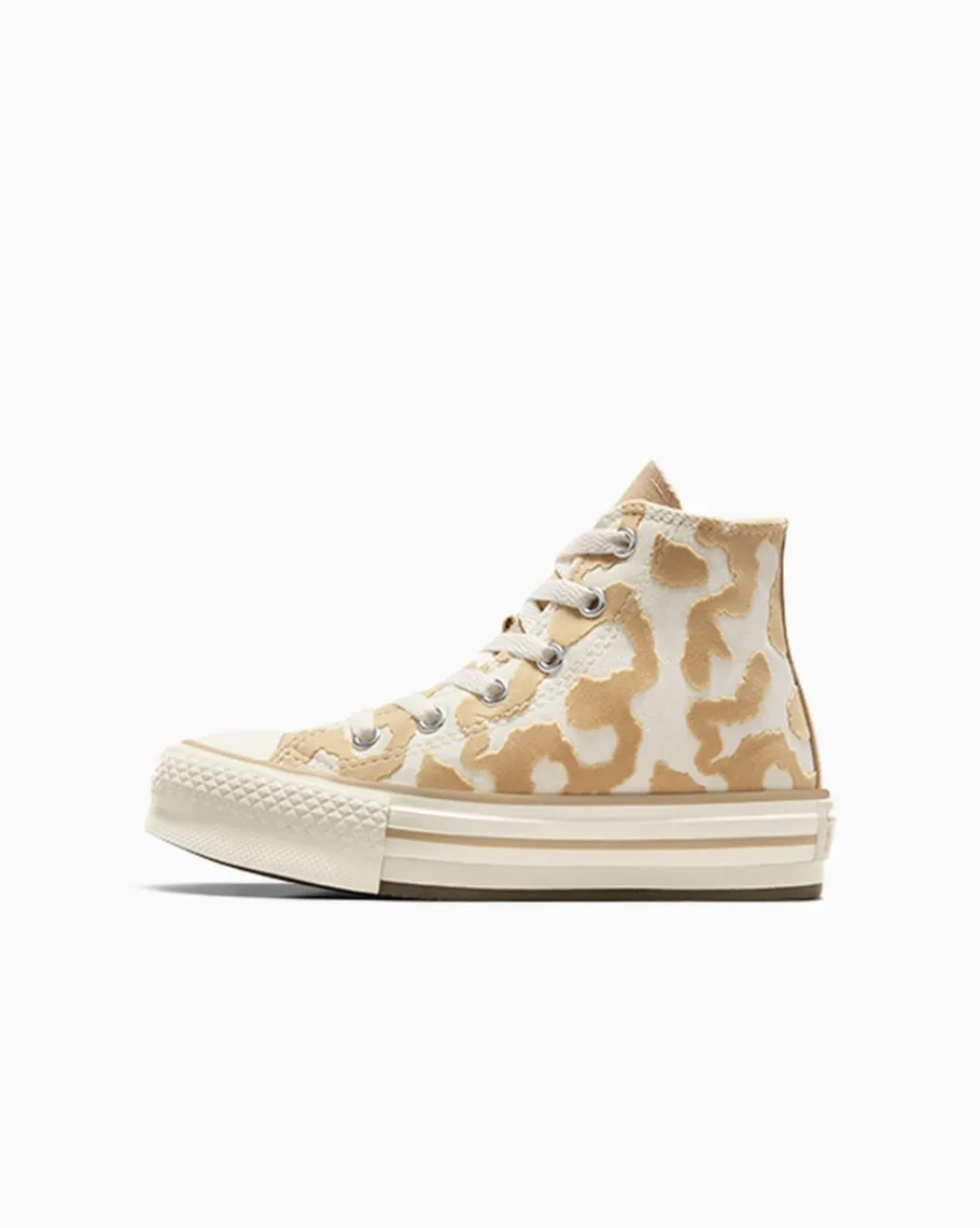 Converse Chuck Taylor All Star EVA Lift Leopard*Niños Niños Pequeños (4-8 Años) | Niña
