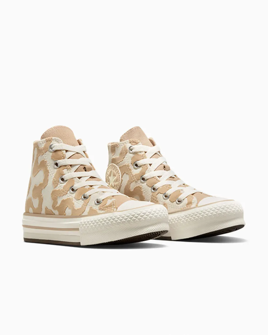 Converse Chuck Taylor All Star EVA Lift Leopard*Niños Niños Pequeños (4-8 Años) | Niña