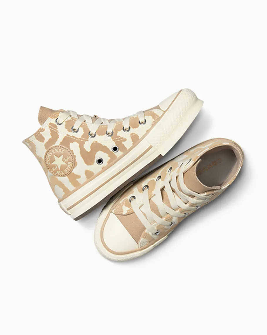 Converse Chuck Taylor All Star EVA Lift Leopard*Niños Niños Pequeños (4-8 Años) | Niña