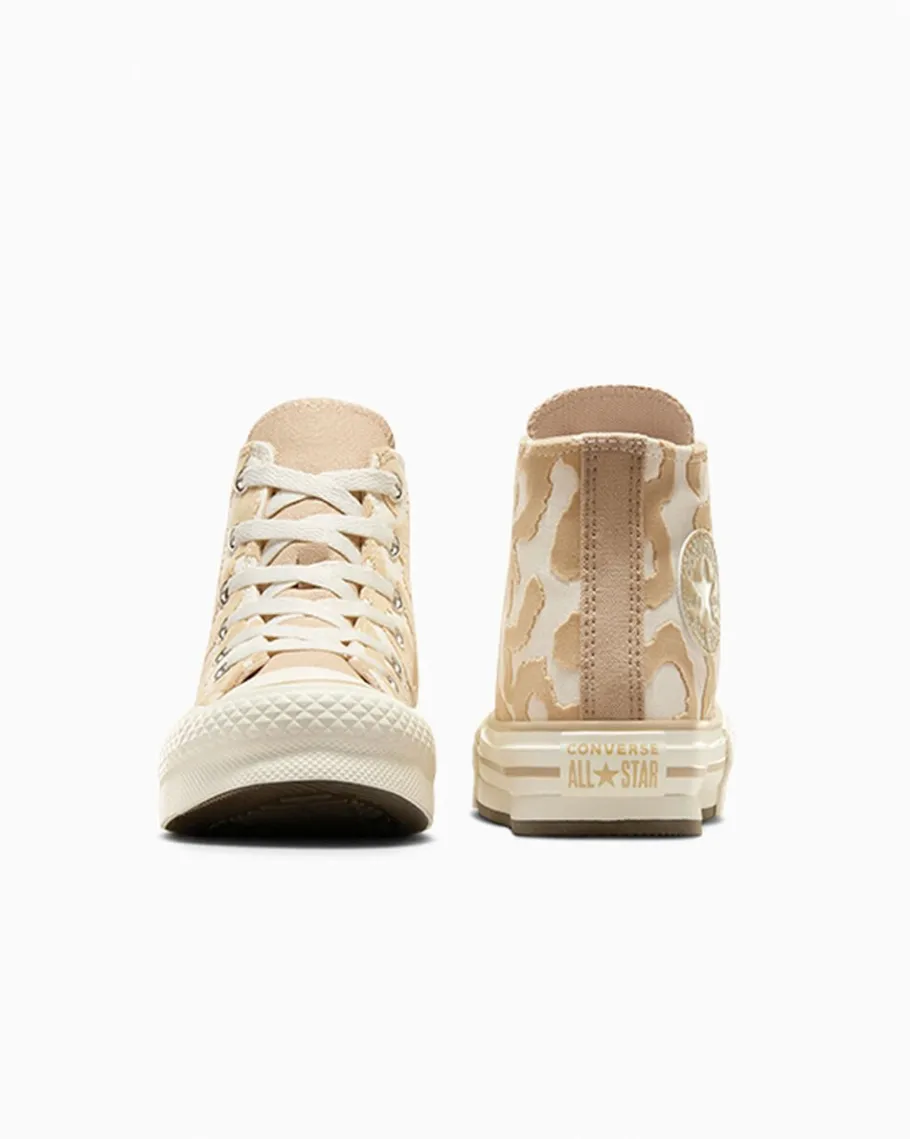 Converse Chuck Taylor All Star EVA Lift Leopard*Niños Niños Pequeños (4-8 Años) | Niña