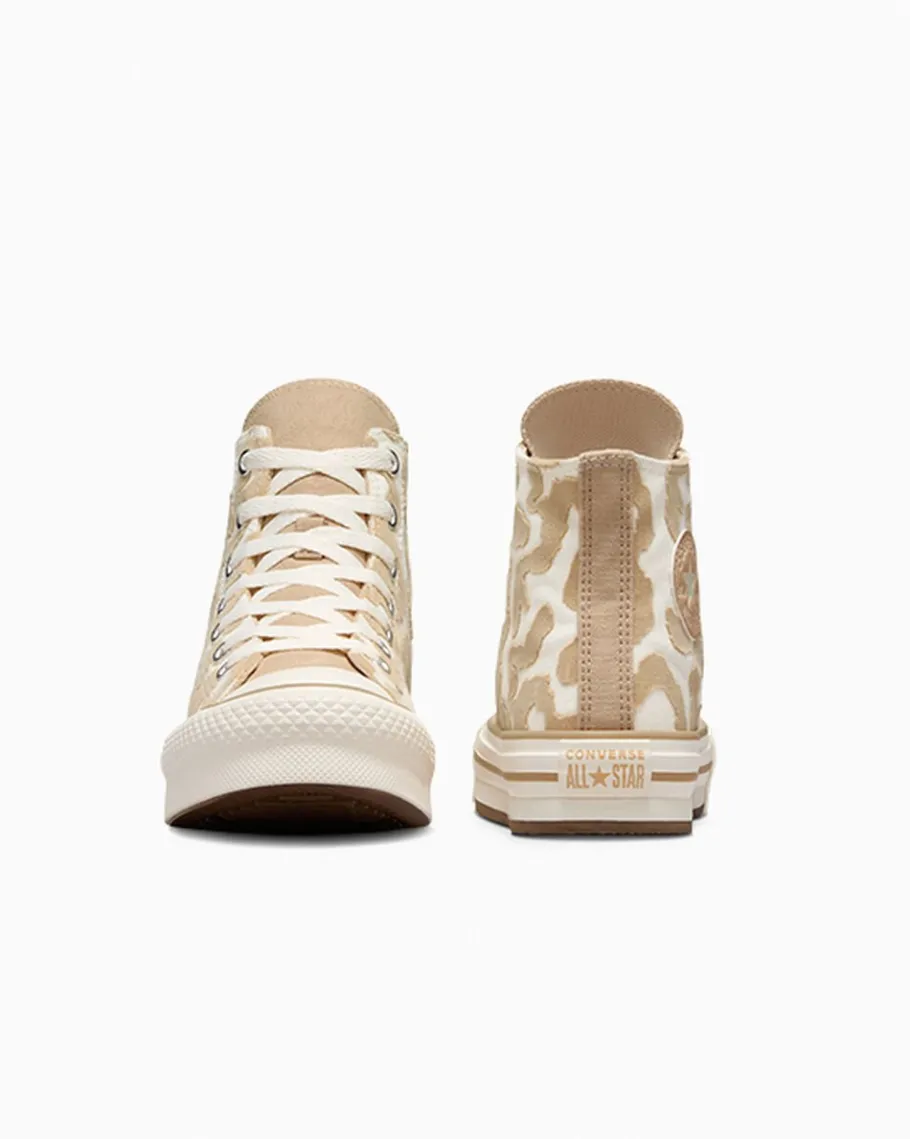 Converse Chuck Taylor All Star EVA Lift Leopard*Niños Niños (8-12 Años) | Niña