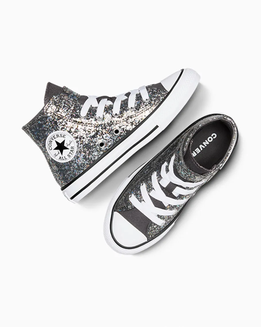 Converse Chuck Taylor All Star Glitter Easy-On*Niños Niña | Fáciles De Quitar Y De Poner