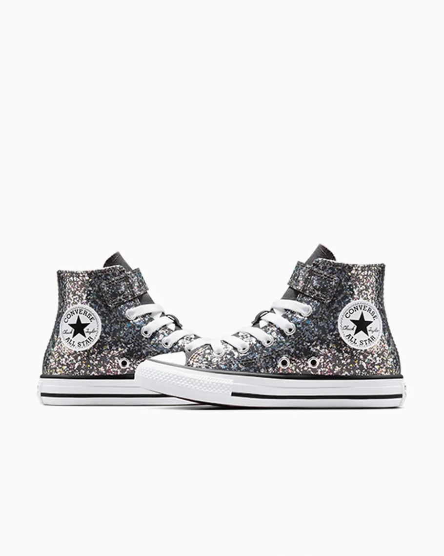 Converse Chuck Taylor All Star Glitter Easy-On*Niños Niña | Fáciles De Quitar Y De Poner