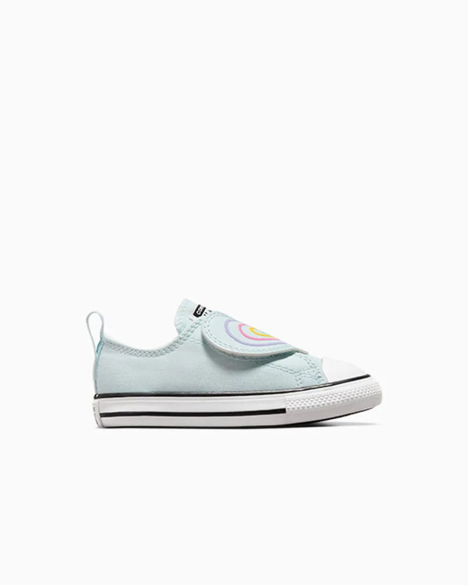 Converse Chuck Taylor All Star Heart Strap Easy-On*Niños Corte Bajo | Estampados Para Niños