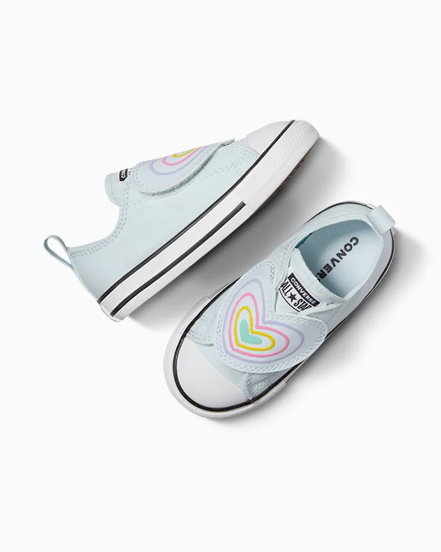 Converse Chuck Taylor All Star Heart Strap Easy-On*Niños Corte Bajo | Estampados Para Niños