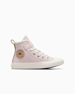 Converse Chuck Taylor All Star Leather & Sherpa Easy-On*Niños Niña | Fáciles De Quitar Y De Poner