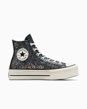 Converse Chuck Taylor All Star Lift Platform Glitter*Mujer Corte Alto | Plataformas
