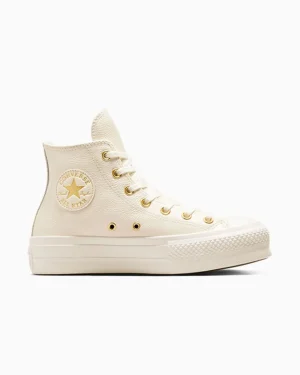 Converse Chuck Taylor All Star Lift Platform Golden Hits*Mujer Plataformas | Corte Alto