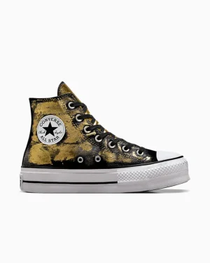 Converse Chuck Taylor All Star Lift Platform Gold Layer*Mujer Corte Alto | Plataformas