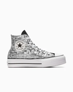 Converse Chuck Taylor All Star Lift Platform Braided Metallic*Mujer Corte Alto | Plataformas