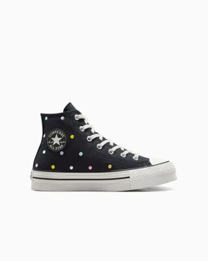 Converse Chuck Taylor All Star Lift Polka Dots Platform*Niños Niños Pequeños (4-8 Años) | Niños (8-12 Años)