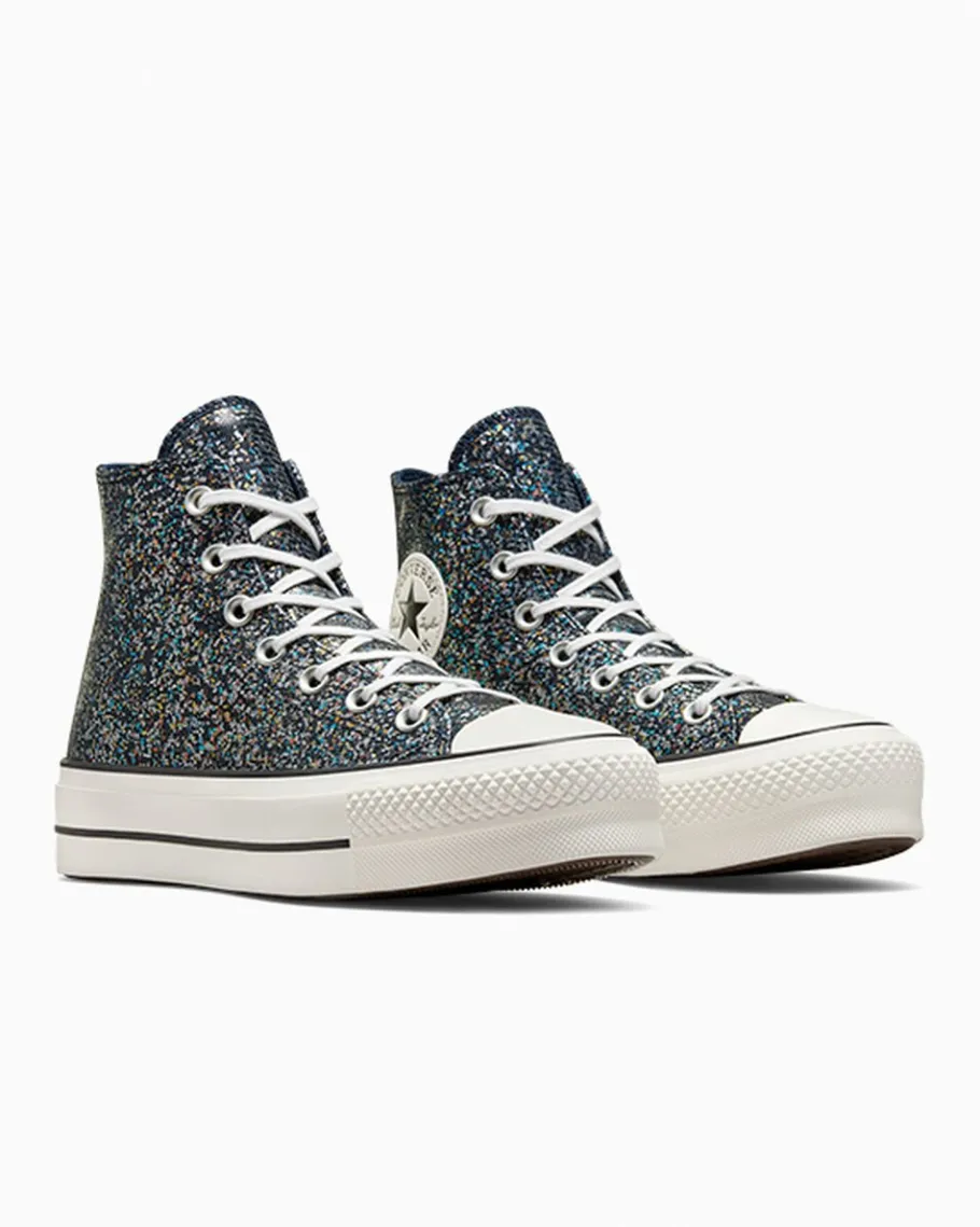 Converse Chuck Taylor All Star Lift Platform Glitter*Mujer Corte Alto | Plataformas
