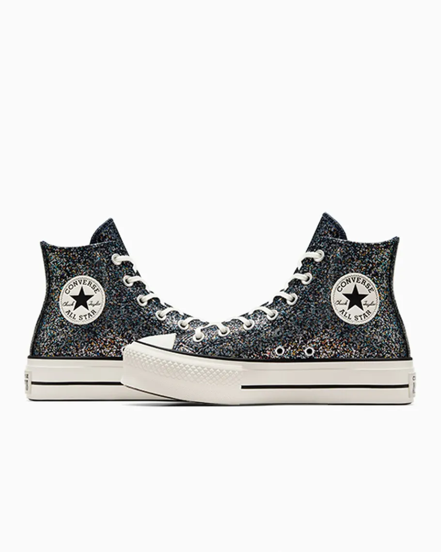Converse Chuck Taylor All Star Lift Platform Glitter*Mujer Corte Alto | Plataformas