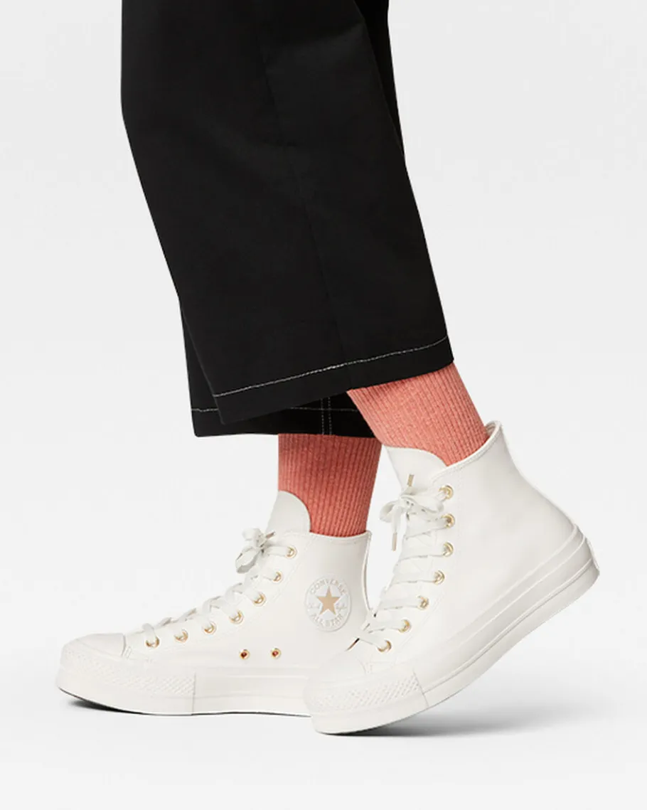 Converse Chuck Taylor All Star Lift Platform Mono White*Mujer Corte Alto | Plataformas